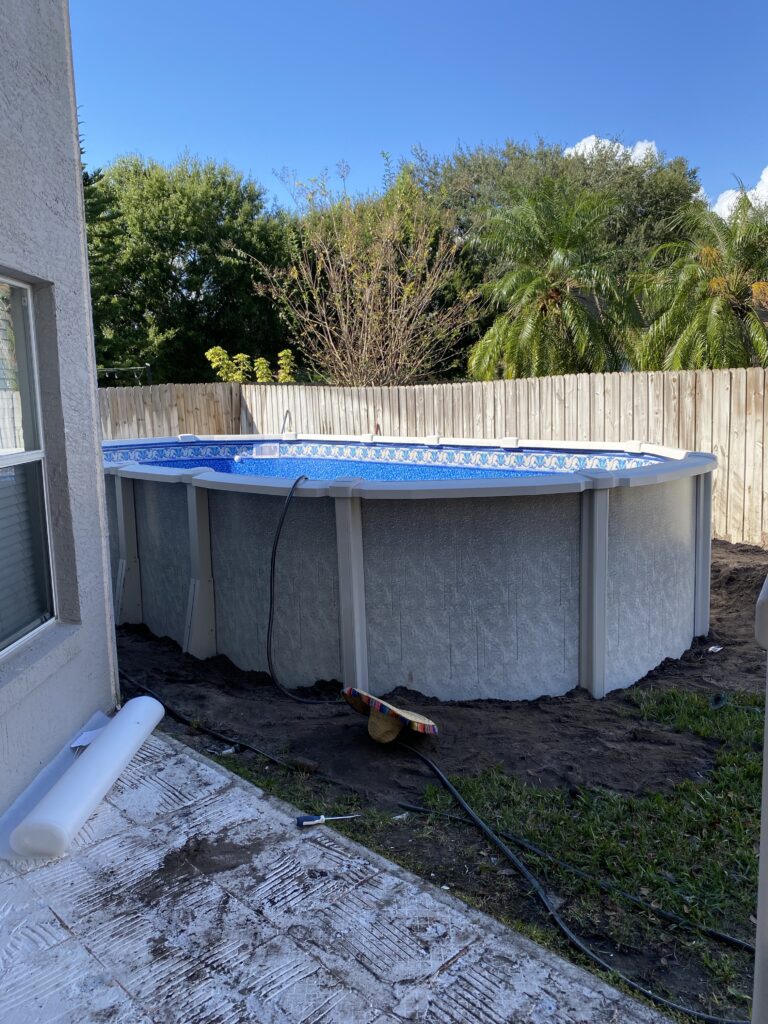 Best time of year to install an Above Ground Pool in Orlando Central