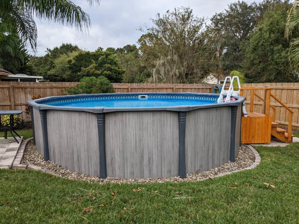 Above Ground Pool Installation Winter Garden Central Florida Above